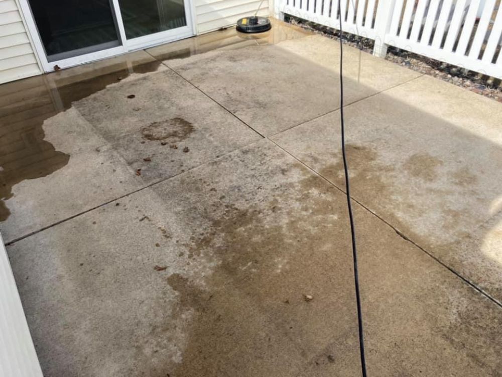 Concrete Patio Cleaning in Sartell, MN