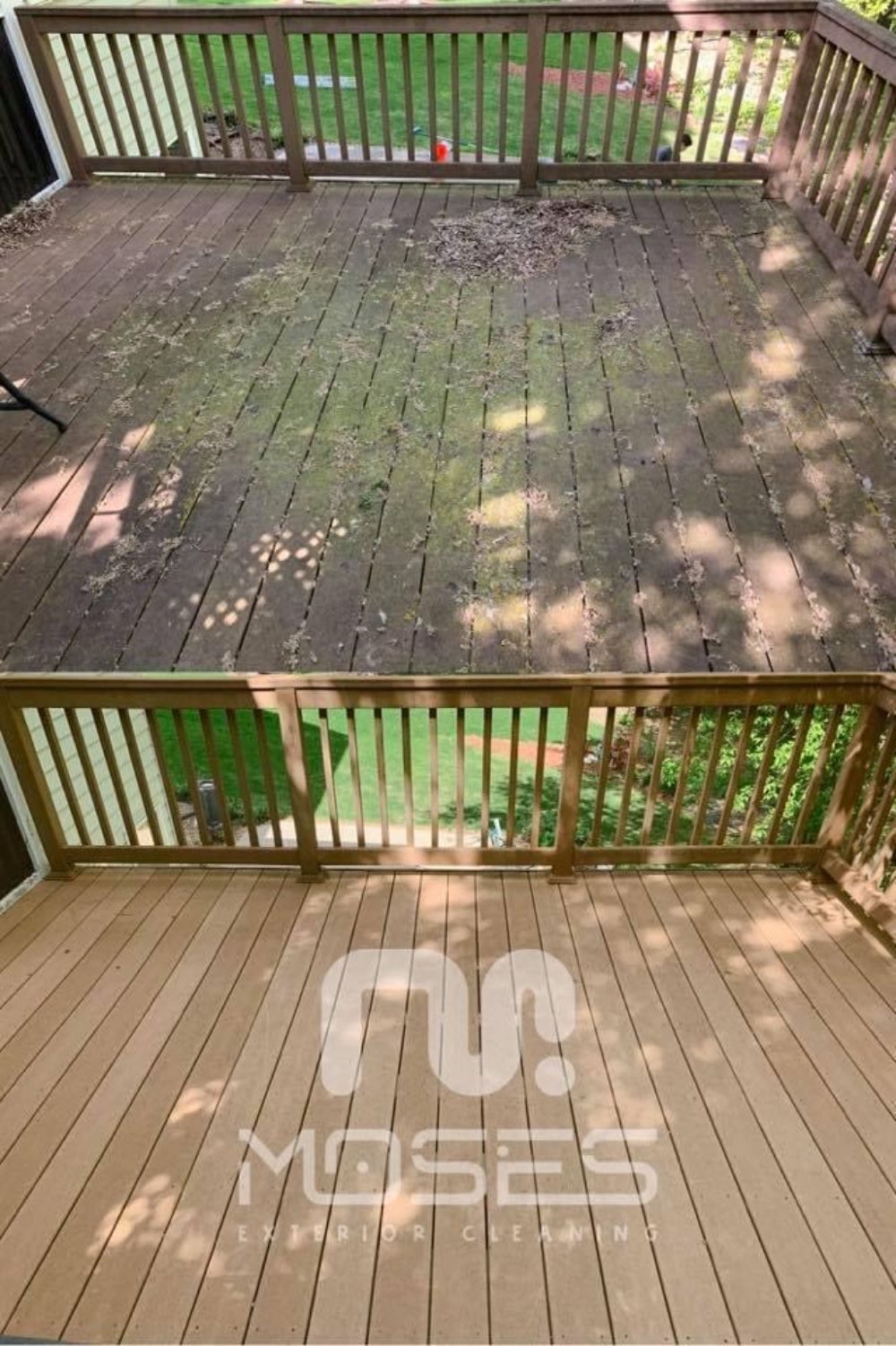 Deck Cleaning in Sartell